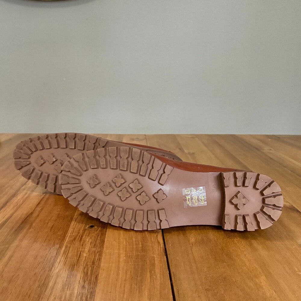 Madewell Tan Leather Penny Loafers - Picture 4 of 5